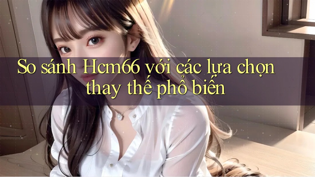 So sánh hcm66 với các lựa chọn thay thế phổ biến So sánh hcm66 với các lựa chọn thay thế phổ biến