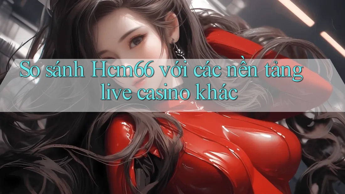 So sánh Hcm66 với các nền tảng live casino khác