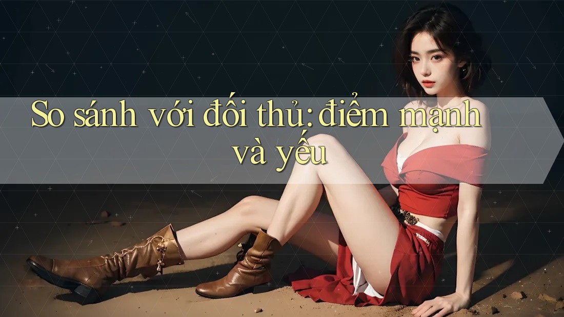 So sánh với đối thủ: điểm mạnh và yếu So sánh với đối thủ: điểm mạnh và yếu