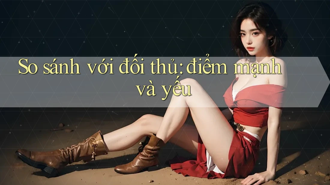 So sánh với đối thủ: điểm mạnh và yếu So sánh với đối thủ: điểm mạnh và yếu