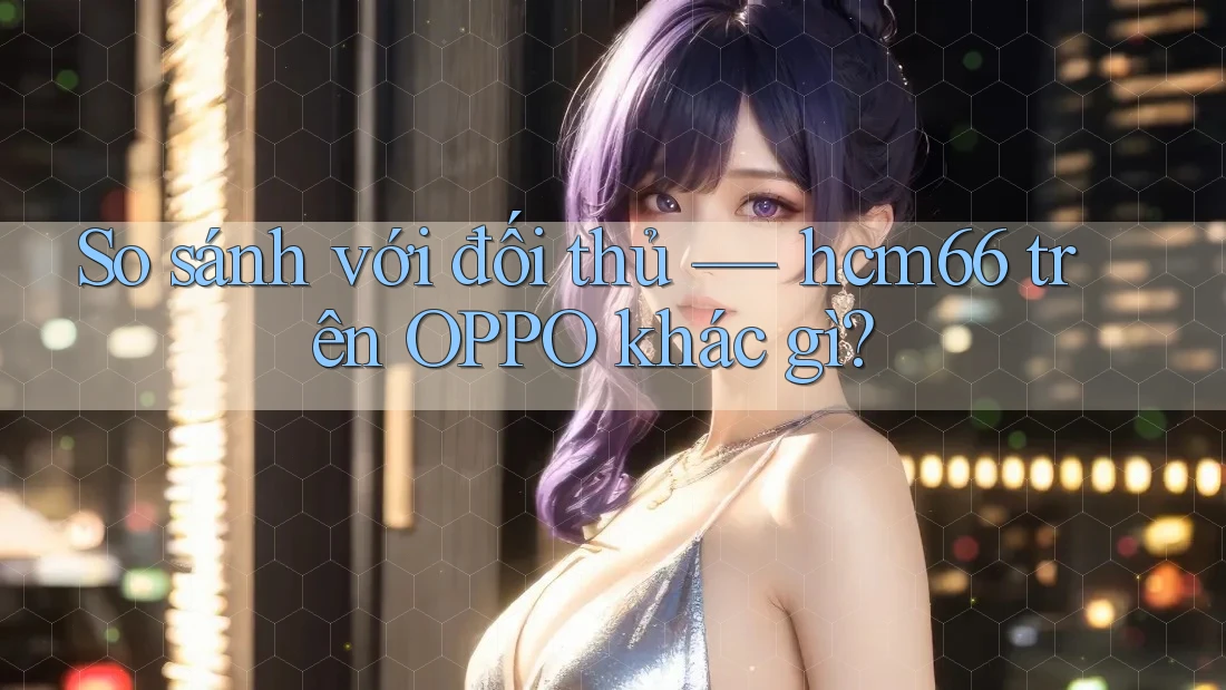So sánh với đối thủ — hcm66 trên OPPO khác gì?