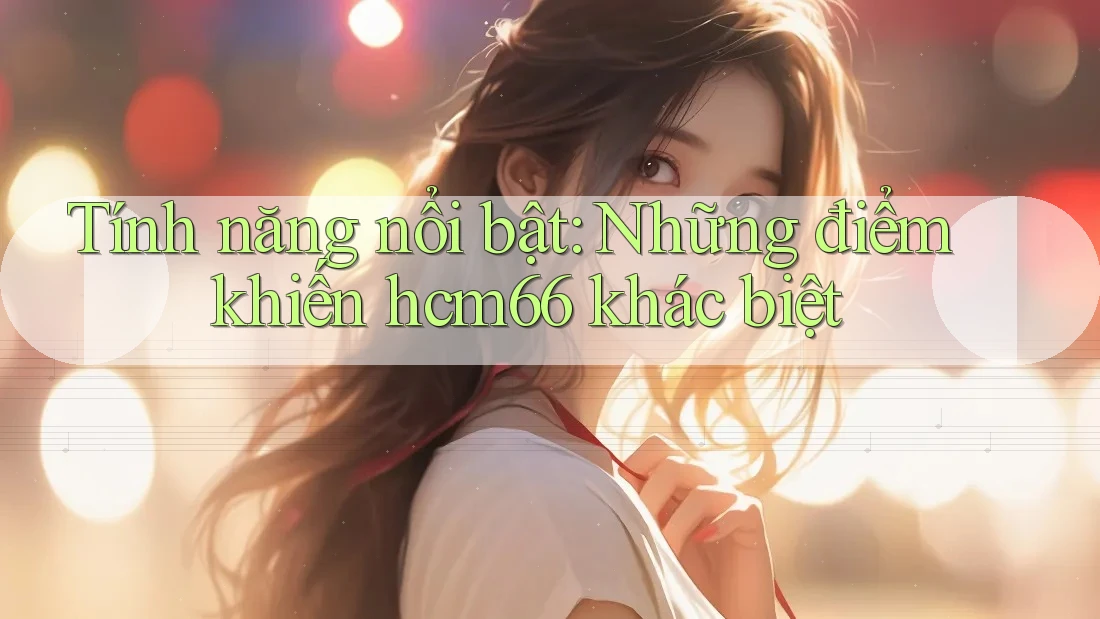 Tính năng nổi bật: Những điểm khiến Hcm66 khác biệt