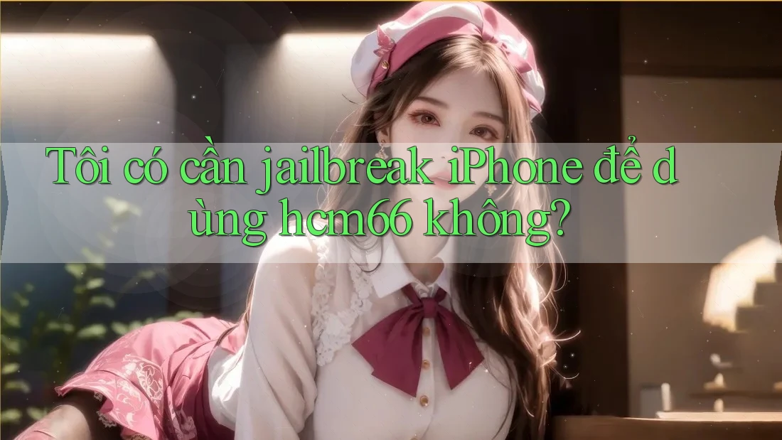 Tôi có cần jailbreak iPhone để dùng hcm66 không? Tôi có cần jailbreak iPhone để dùng hcm66 không?