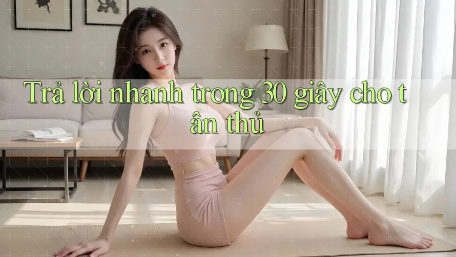 Trả lời nhanh trong 30 giây cho tân thủ Trả lời nhanh trong 30 giây cho tân thủ