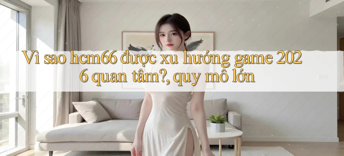 Vì sao hcm66 được xu hướng game 2026 quan tâm, quy mô lớn