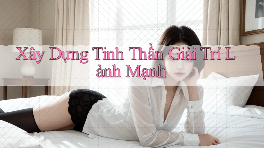 Xây Dựng Tinh Thần Giải Trí Lành Mạnh Xây Dựng Tinh Thần Giải Trí Lành Mạnh